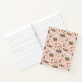 Carnet Tea Party Blush moderne (Intérieur)