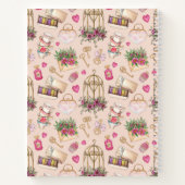 Carnet Tea Party Blush moderne (Dos)