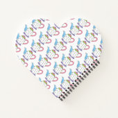 Carnet Tea Pot Tea Pot Pot Polka Personnalisé Heure (Dos)