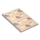 Carnet Tea Time Cake Slices and Teacup Notebook (Côté Droit)