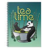 Carnet Tea Time Panda (Devant)