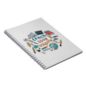 Carnet Teach Love Inspire (Côté Droit)