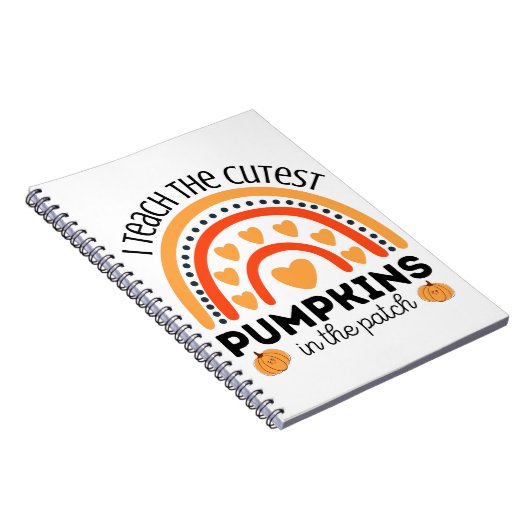 Carnet Teacher Fall Halloween cadeau arc-en-ciel pour ens (Côté Droit)