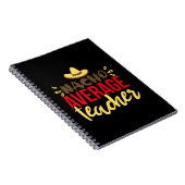 Carnet Teacher Nacho Average Teacher (Côté Droit)