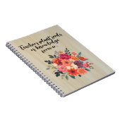 Carnet Teachers Plant Seeds of Knowledge Forever (Côté Droit)