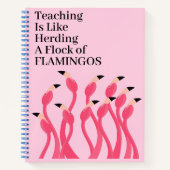 Carnet Teaching Is Like Herding a Flock of Flamingos (Devant)