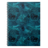 Carnet Teal Galaxy Series Design 5 (Devant)