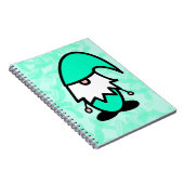 Carnet Teal Gnome (Côté Droit)