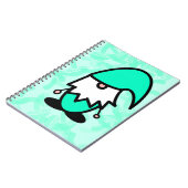 Carnet Teal Gnome (Côté gauche)