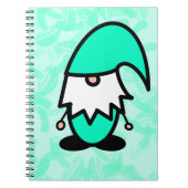 Carnet Teal Gnome (Devant)