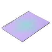 Carnet Teal Lavender Glow (Côté gauche)