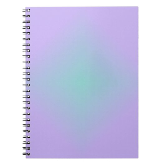 Carnet Teal Lavender Glow (Devant)