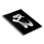 Carnet Team Pointe Ballet Silhouette (Côté Droit)