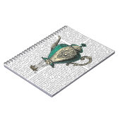 Carnet Teapot volant 1 Vert et Jaune (Côté gauche)