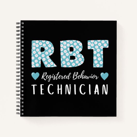 Carnet Technicien de comportement agréé ABA Therapist (Devant)