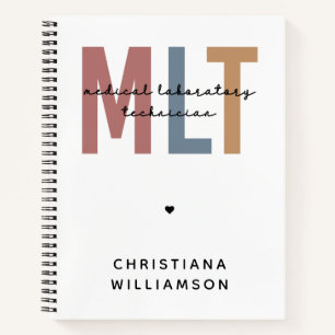 Carnet Technicien de laboratoire Médicale MLT personnalis