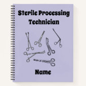 Carnet Technicien de traitement stérile (Devant)