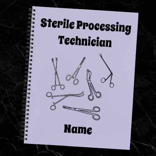 Carnet Technicien de traitement stérile
