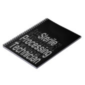 Carnet Technicien de traitement stérile Extraordinaire (Côté gauche)