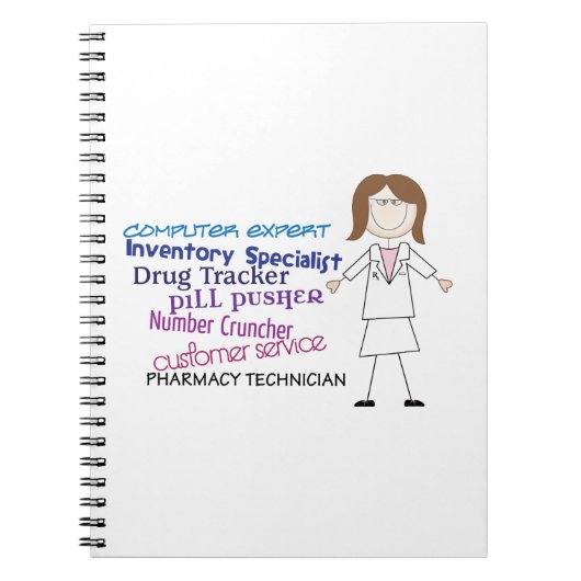Carnet Technicien en pharmacie (Devant)