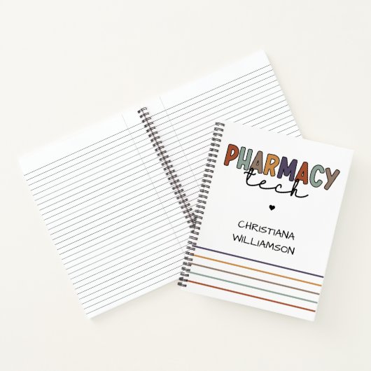 Carnet Technicien en pharmacie sur mesure (Intérieur)