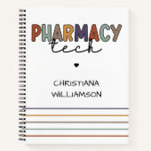 Carnet Technicien en pharmacie sur mesure (Devant)