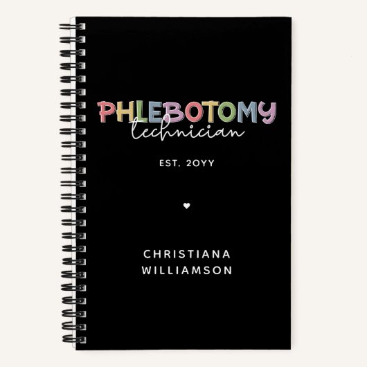 Carnet Technicien en pharmacie sur mesure PBT Phlebotomie (Recto)