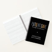 Carnet Technicien en soins aux patients sur mesure Cadeau (Intérieur)