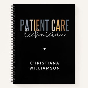 Carnet Technicien en soins aux patients sur mesure Cadeau
