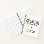 Carnet Technicien en soins aux patients sur mesure Cadeau (Intérieur)