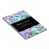 Carnet Technicienne de cils jolis Pastel Cils Dessins (Côté Droit)