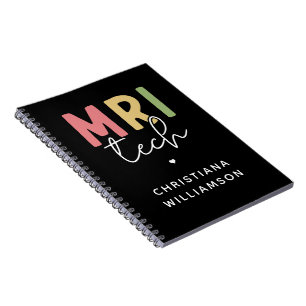 Carnet Technologie IRM de nom personnalisé Cadeaux de t