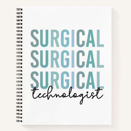 Carnet Technologue chirurgical Technique chirurgicale Tec (Devant)