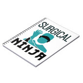 Carnet Technologue en chirurgie Ninja Scrub (Côté gauche)