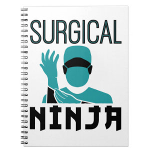 Carnet Technologue en chirurgie Ninja Scrub Tech