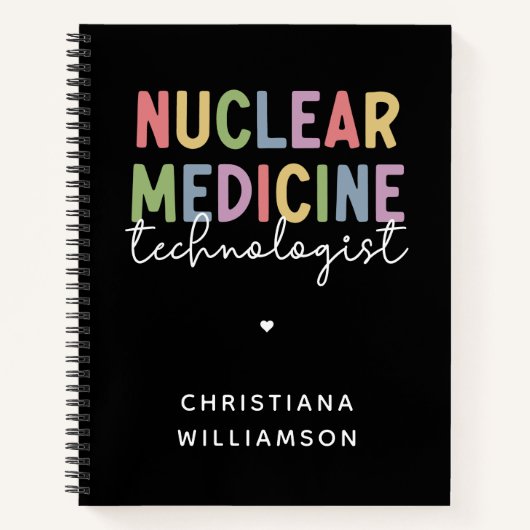 Carnet Technologue en médecine nucléaire sur mesure CNMT (Devant)