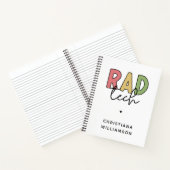 Carnet Technologue radiologique sur mesure Rad Tech Radio (Intérieur)