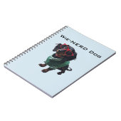 Carnet Teckel de ballot de chien de saucisse (Côté gauche)