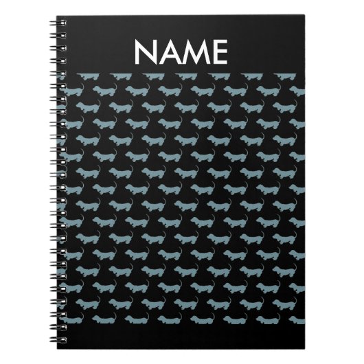 Carnet Teckels délicieux (Devant)