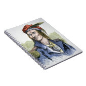 Carnet Tecumseh (1768-1813) (gravure colorée) (Côté Droit)