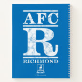 Carnet Ted Lasso | AFC R Richmond Text Logo (Dos)