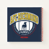 Carnet Ted Lasso | AFC Richmond Athletic Circle Badge (Dos)