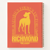 Carnet Ted Lasso | AFC Richmond Gold Arched Logo (Dos)