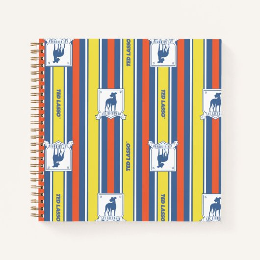 Carnet Ted Lasso | AFC Richmond Logo Motif de bande (Devant)