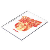 Carnet Ted Lasso | Badge de la barbe de l'entraîneur (Côté gauche)