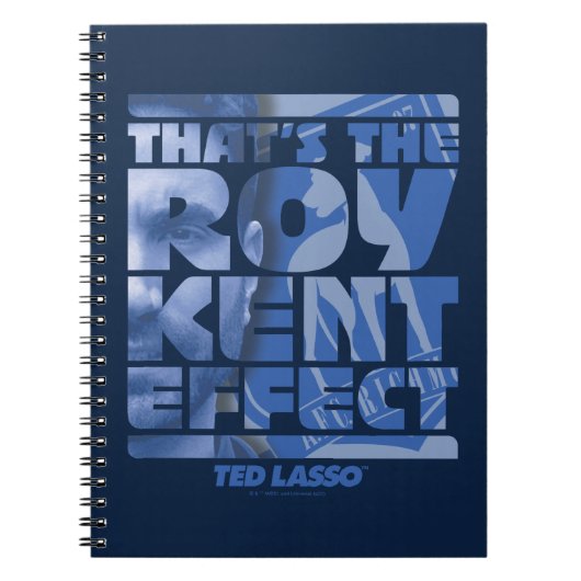 Carnet Ted Lasso | C'est l'effet Roy Kent (Devant)
