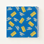 Carnet Ted Lasso | Croyez le Motif de signe et de balle (Dos)