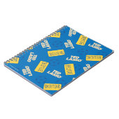 Carnet Ted Lasso | Croyez le Motif de signe et de balle (Côté gauche)