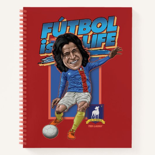 Carnet Ted Lasso | Dani Rojas Bobblehad (Devant)