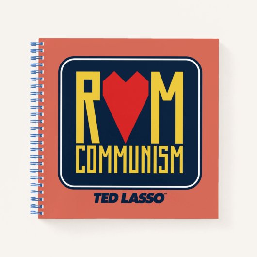Carnet Ted Lasso | Graphique du communisme rom (Devant)